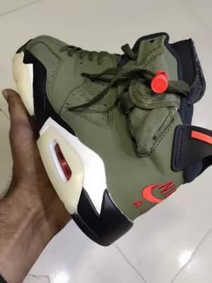 Nike Air Jordan 6 Travis Scott basketball shoes
