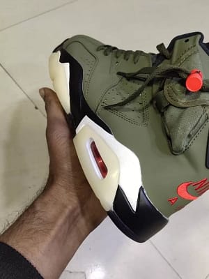 Nike Air Jordan 6 Travis Scott imported basketball shoes