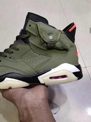 Nike Air Jordan 6 Travis Scott imported basketball shoes