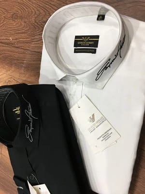 Armani Exchange exclusive 2022 cotton shirt for men