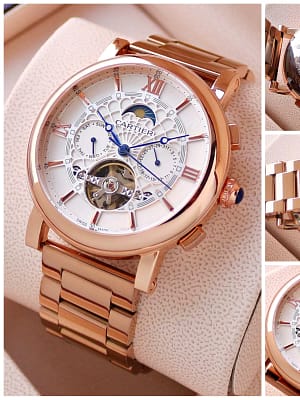 Cartier premium analog wrist watch for men