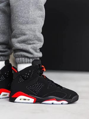 Air Jordan Retro6 red infrared basketball shoes