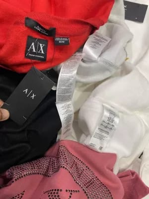 Armani Exchange sweatshirt for women exclusive showroom article