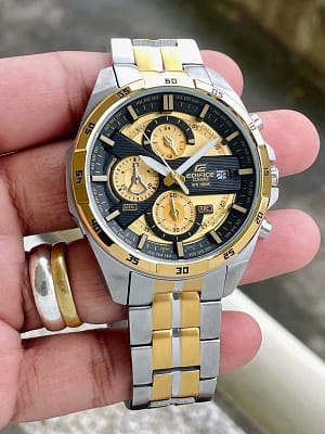 Casio Edifice metal strap wrist watch for men