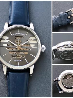 Emporio Armani mecanicco wrist watch for men