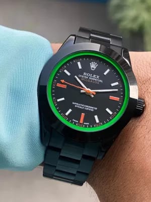 Rolex Oyster perpetual Milgauss wrist watch for men