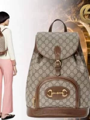 Gucci GG supreme retro backpack for women