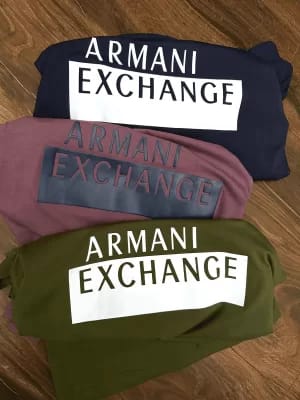 Armani Exchange round neck crew t-shirt for men