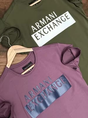 Armani Exchange round neck crew t-shirt for men