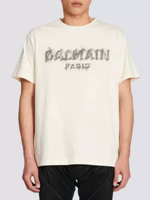 Balmain Premium crew neck tshirts for men in store article 2023