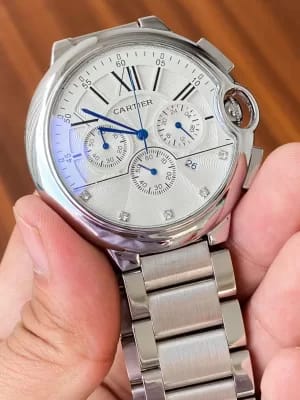Cartier ballon Bleu 44mm
metallilc chain Automatic watch