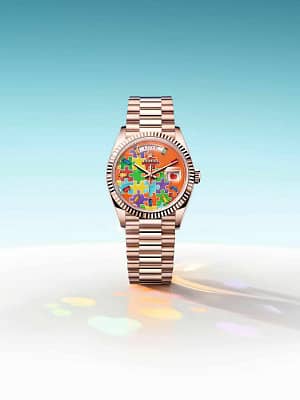 Rolex oyester day-date 36 analog premium watch for men
