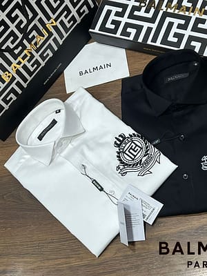 Balmain Paris luxury party wear shirt collection