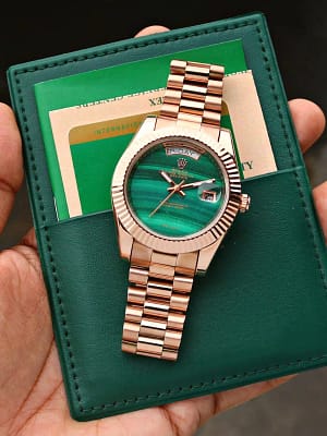 Rolex day-date president analog premium watch for men