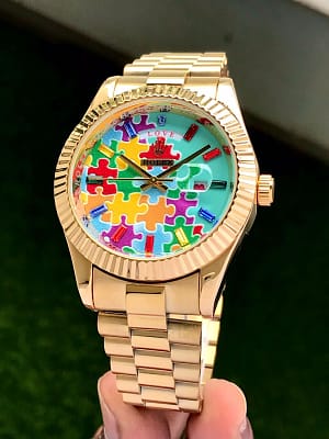 Rolex oyester day-date 36 analog premium watch for men