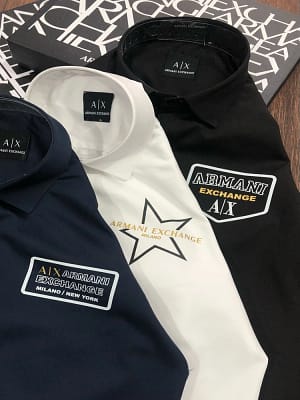 Armani Exchange original quality 2024 in store shirts for men