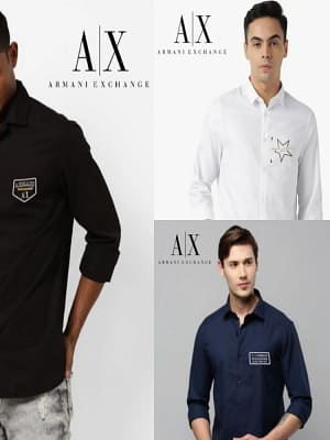 Armani Exchange original quality 2024 in store shirts for men