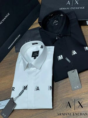 Armani Exchange formal 2024 in store shirts for men