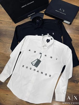 Armani Exchange formal 2024 in store shirts for men