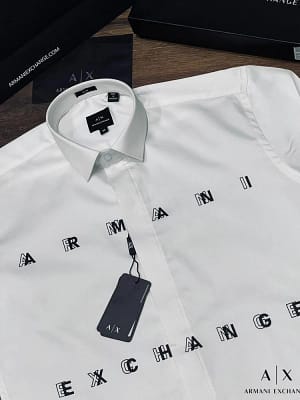 Armani Exchange formal 2024 in store shirts for men