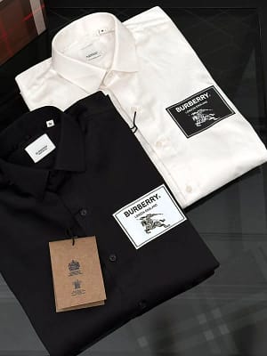 Burberry luxury original quality 2024 in store shirt collection