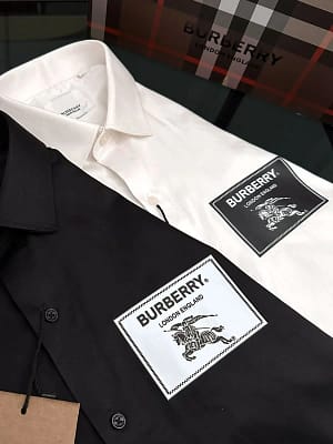 Burberry luxury original quality 2024 in store shirt collection