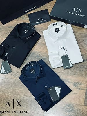Armani Exchange luxury original quality 2024 in store shirt collection