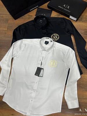 Armani Exchange luxury original quality 2024 in store shirt collection