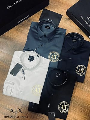 Armani Exchange luxury original quality 2024 in store shirt collection