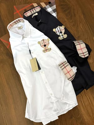 Burberry luxury original quality 2024 in store shirt collection