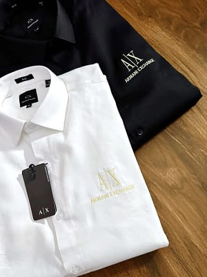 Armani Exchange premium formal 2024 in store shirts