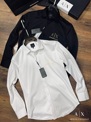 Armani Exchange formal in store shirts for men