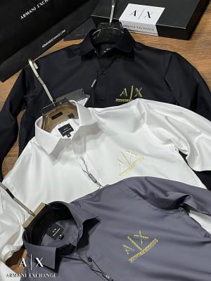 Armani Exchange formal in store shirts for men