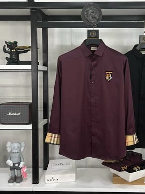 Burberry luxury original quality 2024 in store shirt collection