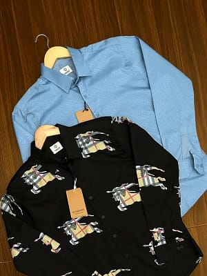 Burberry luxury original quality 2024 in store shirt collection