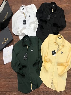 Balmain Paris luxury original quality 2024 in store shirt collection