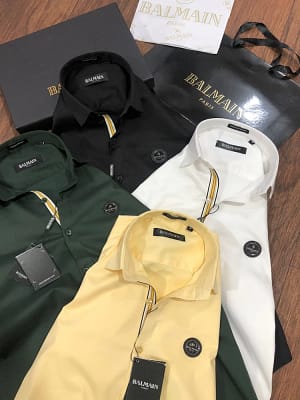 Balmain Paris luxury original quality 2024 in store shirt collection