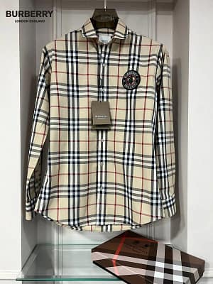 Burberry luxury original quality 2024 in store shirt collection