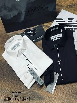 Emporio Armani luxury original quality 2024 in store shirt collection