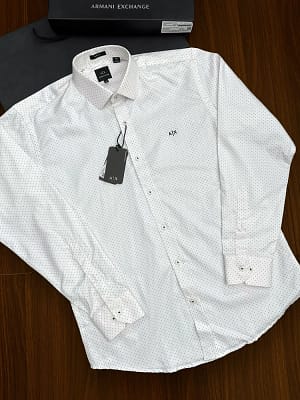 Armani Exchange luxury original quality 2024 in store shirt collection