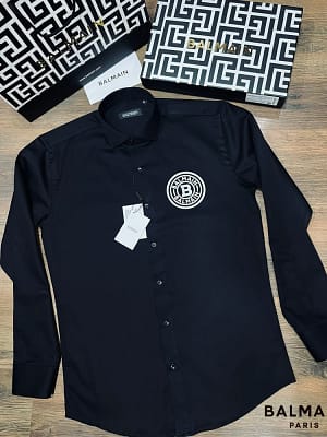 Balmain Paris formal 2025 in store shirts for men