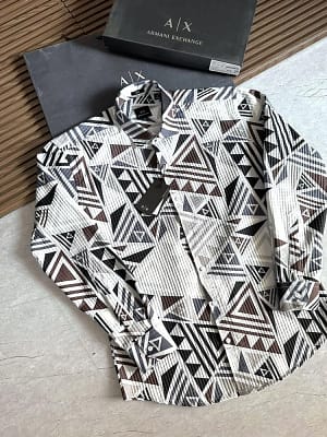 Armani Exchange luxury original quality 2024 in store shirt collection