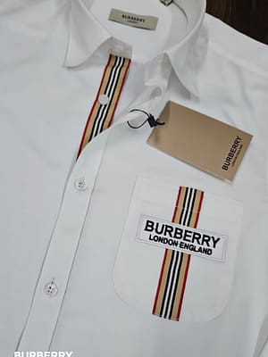 Burberry luxury original quality 2024 in store shirt collection