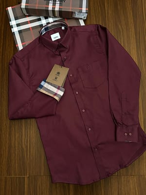 Burberry luxury original quality 2024 in store shirt collection