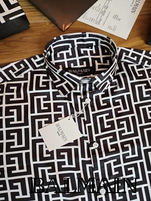 Balmain Paris luxury original quality 2024 in store shirt collection