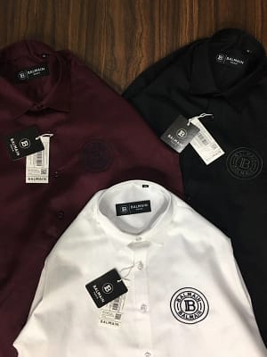 Balmain Paris luxury original quality 2024 in store shirt collection
