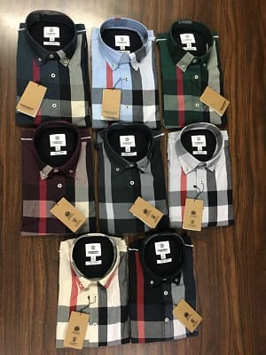 Burberry luxury original quality 2024 in store shirt collection