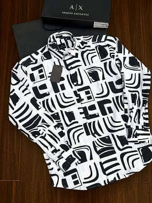 Armani formal 2025 in store shirts for men