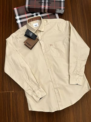 Burberry luxury original quality 2024 in store shirt collection