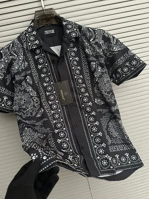 Versace luxury original quality 2024 in store shirt collection